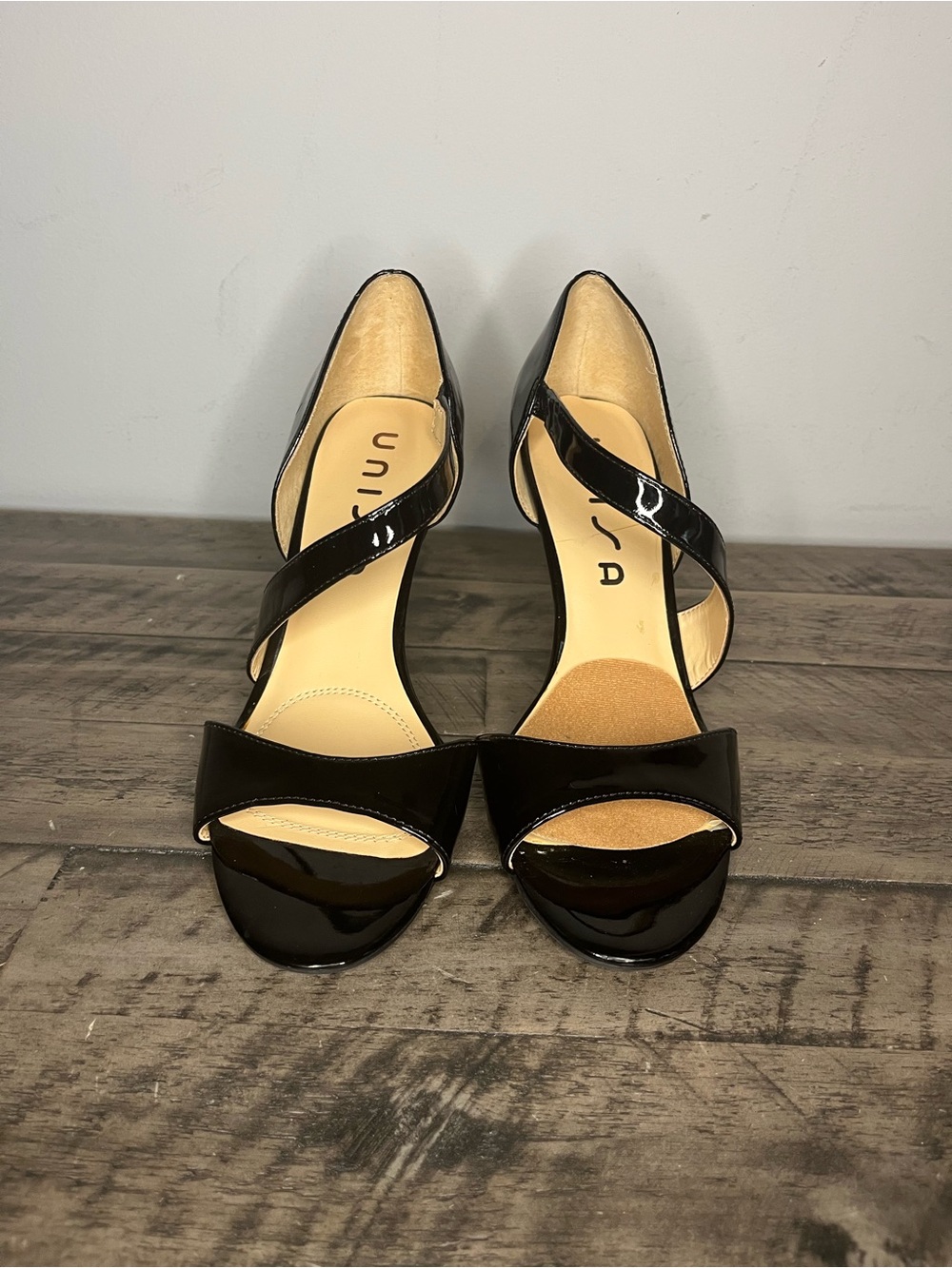 Unisa Patent Strappy Heels